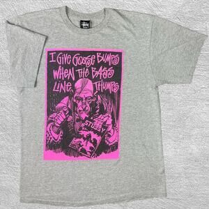 Vintage stussy x creepy magazine
